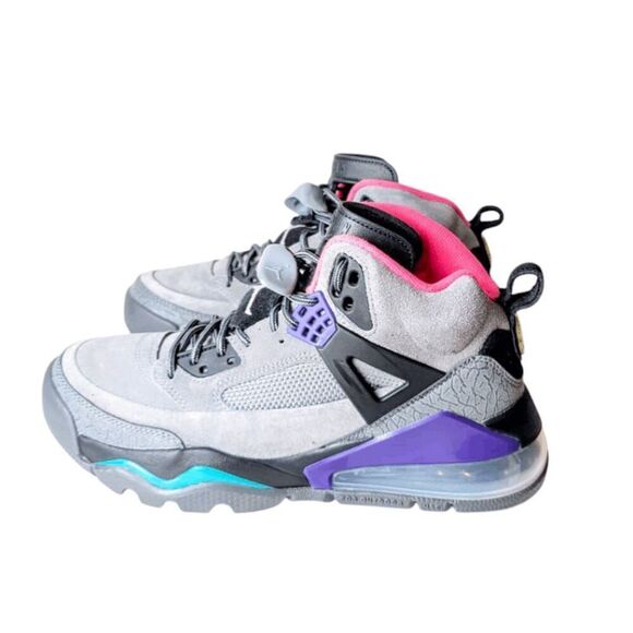 NIKE Air Jordan Spizike 270 Boot 'Smoke Grey' Sneakers Size 8.5 - Picture 3 of 9